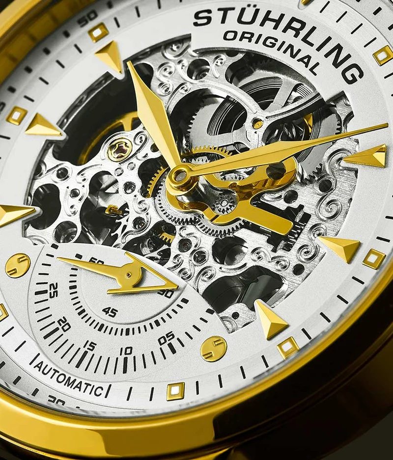 Stührling Executive 133 Automatic 44mm Skeleton