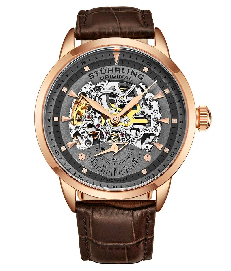 Stührling Executive 133 Automatic 44mm Skeleton