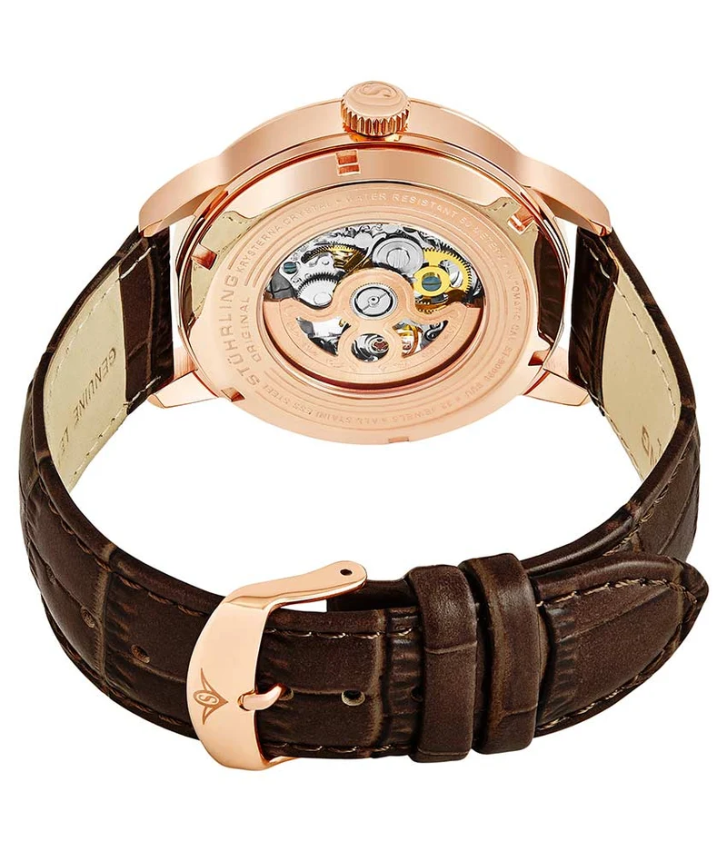 Stührling Executive 133 Automatic 44mm Skeleton