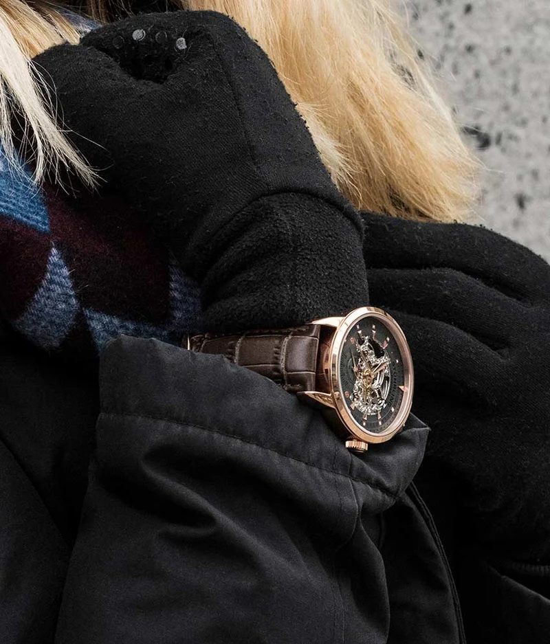 Stührling Executive 133 Automatic 44mm Skeleton