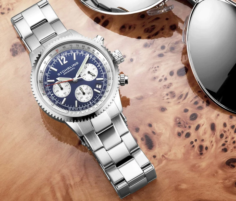 Stührling Tempest 669B Quartz 42mm Chronograph