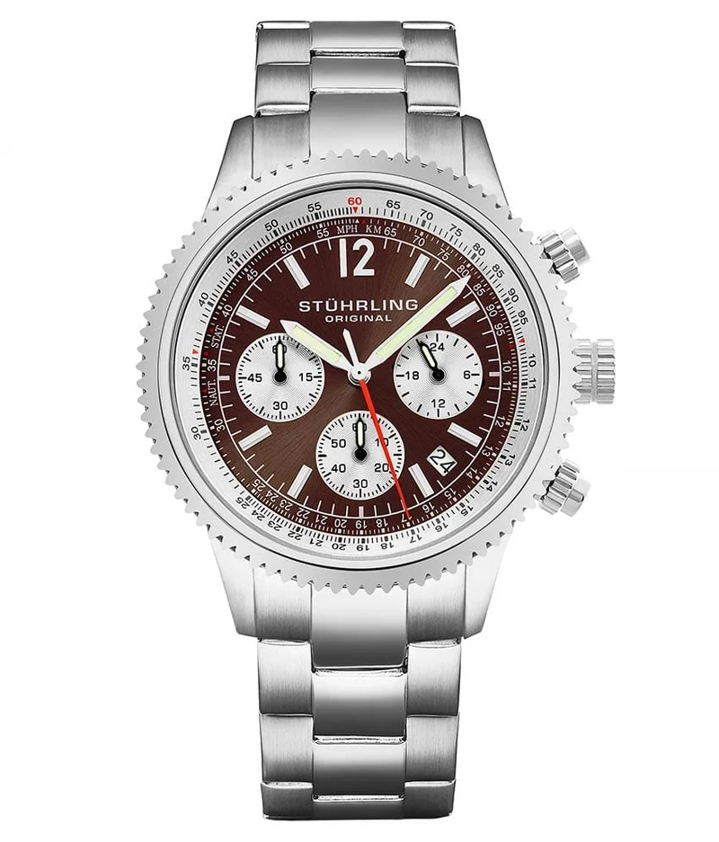Stührling Tempest 669B Quartz 42mm Chronograph