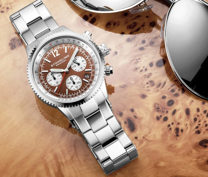Stührling Tempest 669B Quartz 42mm Chronograph