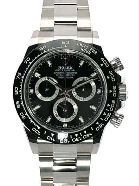 Rolex Daytona Edelstahl 116500LN Schwarz