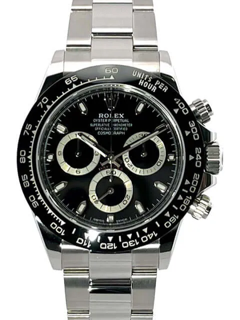 Rolex Daytona Edelstahl 116500LN Schwarz