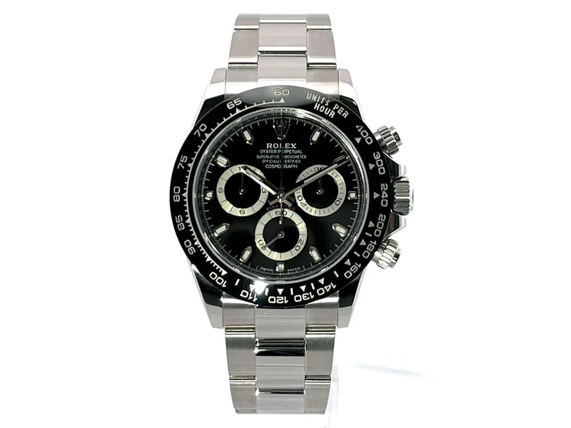 Rolex Daytona Edelstahl 116500LN Schwarz