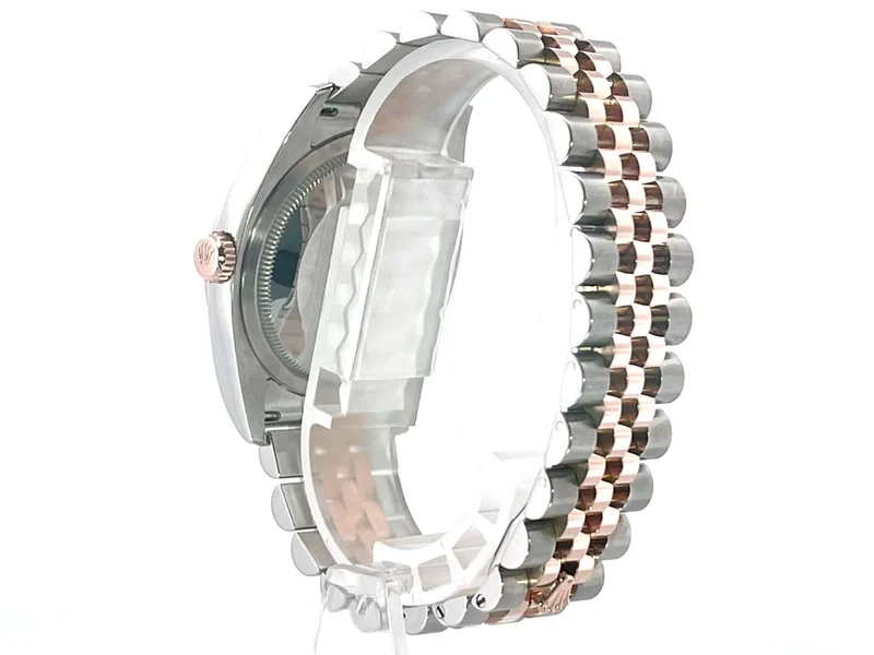 Rolex Datejust 36 Ref. 116231 Silber Diamant Jubile-Band aus 2018