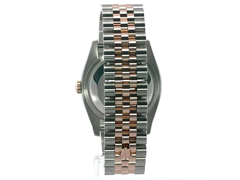 Rolex Datejust 36 Ref. 116231 Silber Diamant Jubile-Band aus 2018