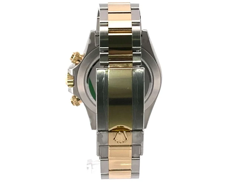 Rolex Daytona Edelstahl - Gelbgold 116503 Schwarz Diamant verklebt