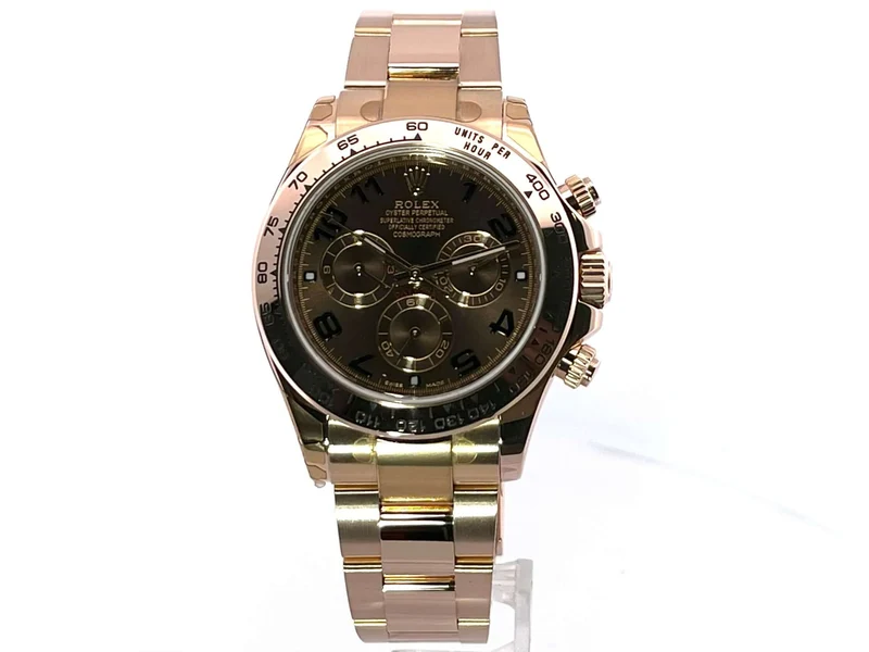 Rolex Cosmograph Daytona 116505 Everose-Gold Choco 2015 LC100 Teilverklebt
