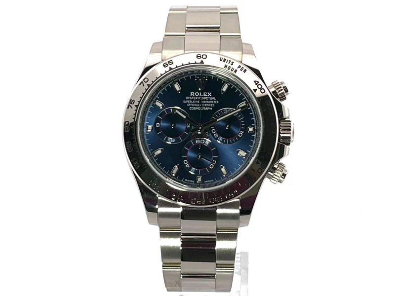Rolex Cosmograph Daytona 116509 Weißgold Blau aus 2020 LC100