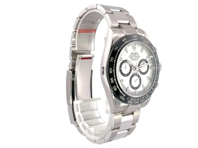 Rolex Daytona Edelstahl 116500LN Weiß verklebt LC100