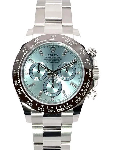 Rolex Daytona Platin 116506 Eisblau Diamant