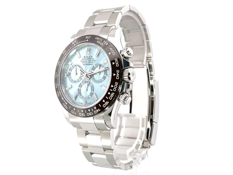 Rolex Daytona Platin 116506 Eisblau Diamant