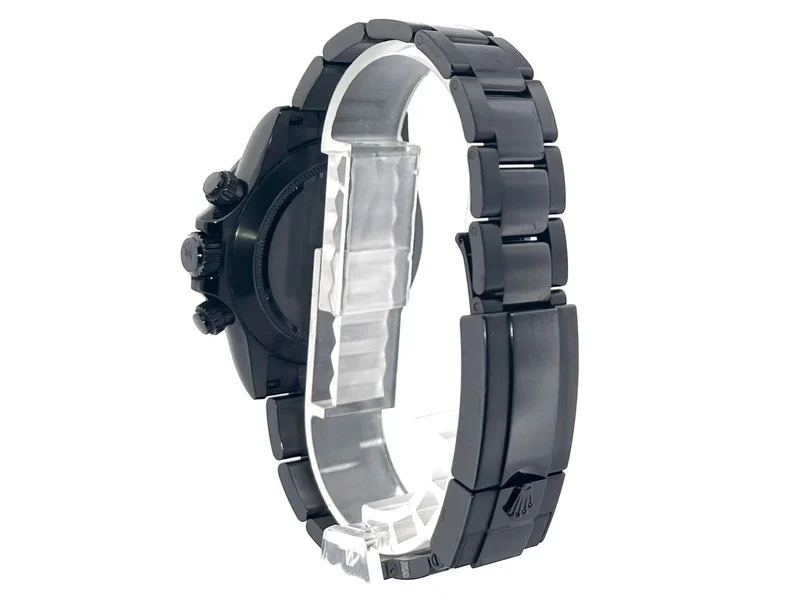Rolex Daytona Edelstahl 116500LN Schwarz Blaken