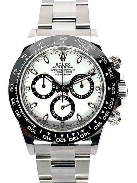 Rolex Daytona Edelstahl 116500LN Weiß