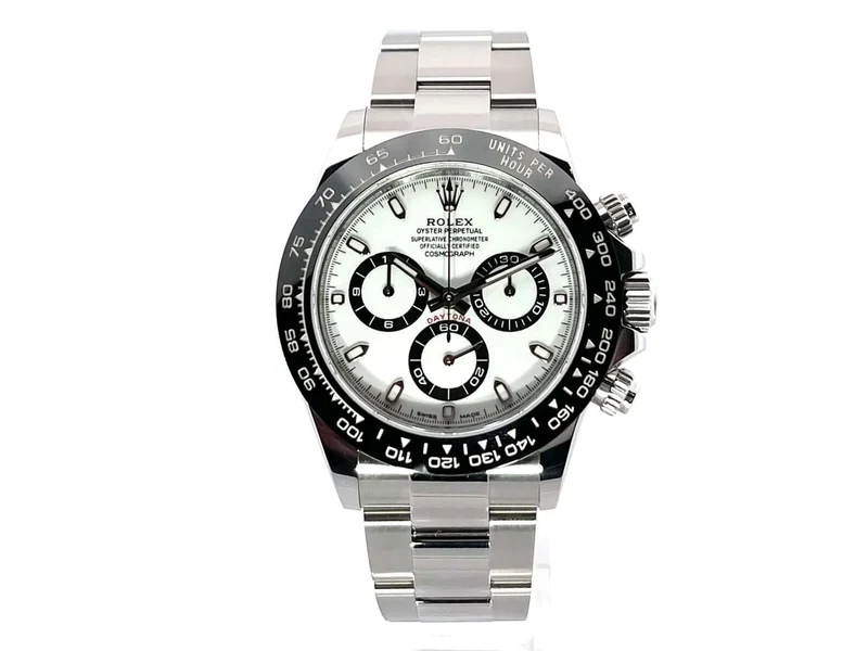 Rolex Daytona Edelstahl 116500LN Weiß