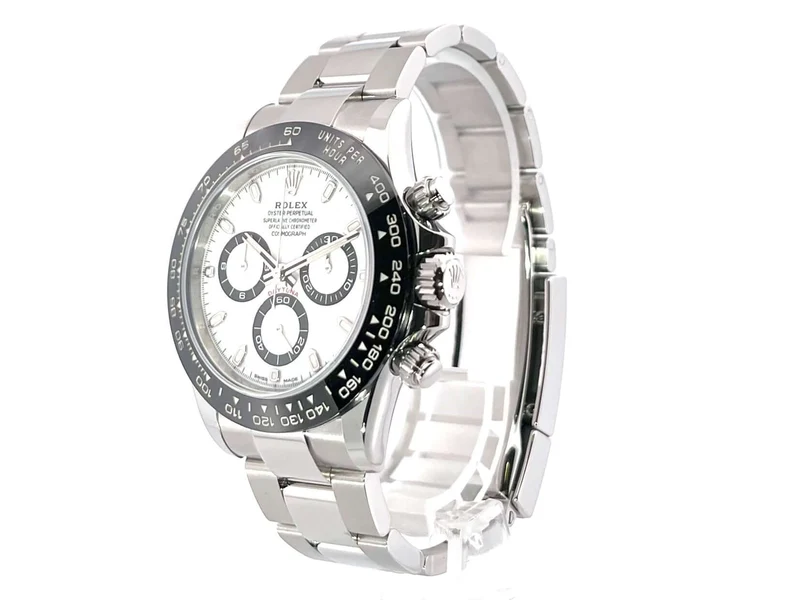 Rolex Daytona Edelstahl 116500LN Weiß