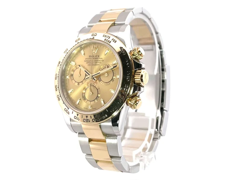 Rolex Daytona Edelstahl Gelbgold 116503 Champagner