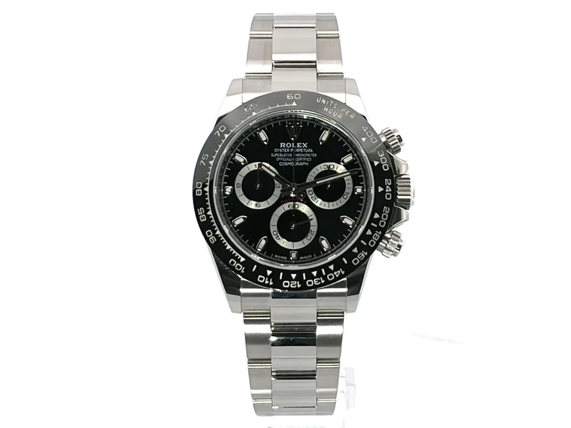 Rolex Daytona Edelstahl 116500LN Schwarz aus 2019 LC100