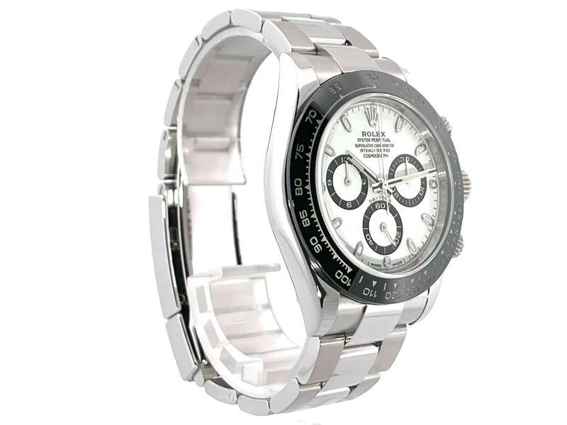 Rolex Daytona Edelstahl 116500LN Weiß aus 2017