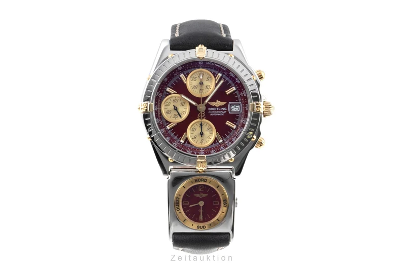 Breitling Chronomat chronograph steel / gold automatic men's watch B13350 [2600772]