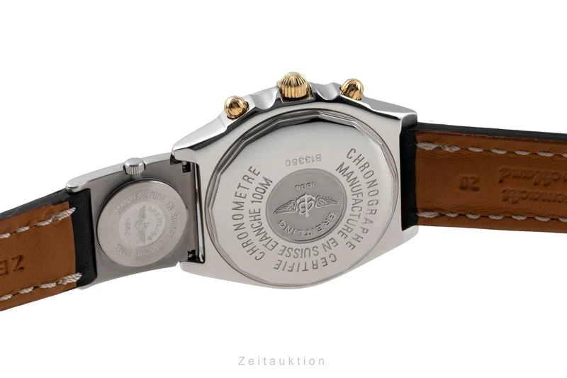 Breitling Chronomat chronograph steel / gold automatic men's watch B13350 [2600772]