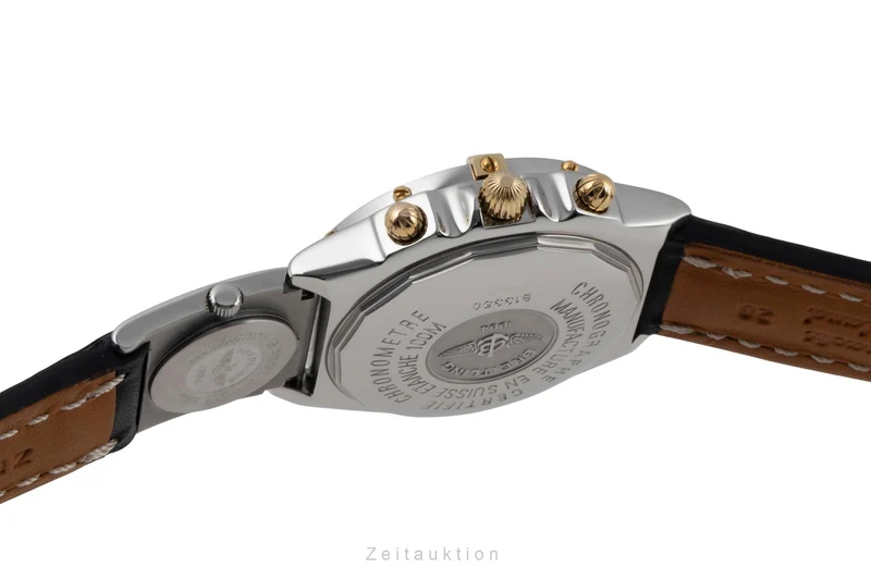 Breitling Chronomat chronograph steel / gold automatic men's watch B13350 [2600772]