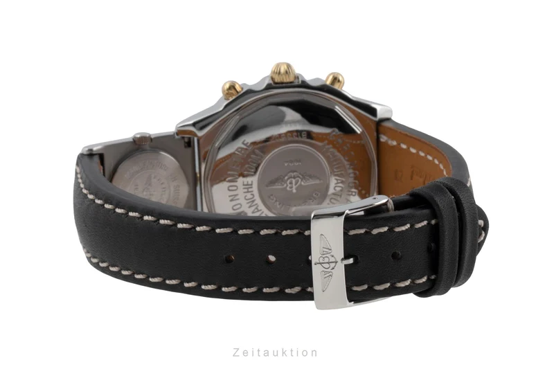 Breitling Chronomat chronograph steel / gold automatic men's watch B13350 [2600772]