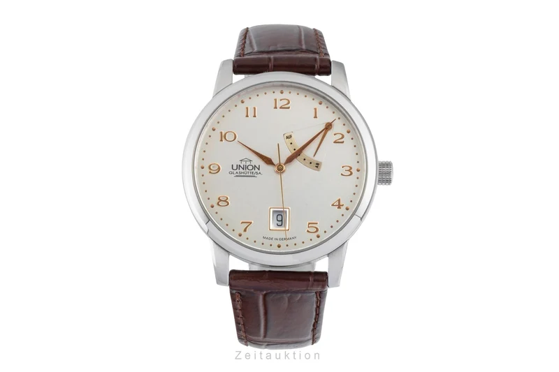 Union Glashütte Diplomat steel automatic men's watch 26.44.16.02.10 [2600976]