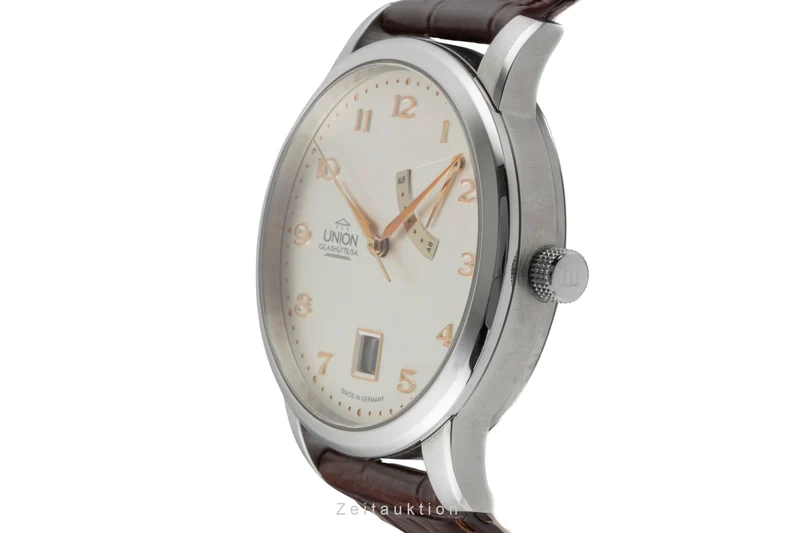 Union Glashütte Diplomat steel automatic men's watch 26.44.16.02.10 [2600976]