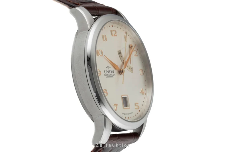 Union Glashütte Diplomat steel automatic men's watch 26.44.16.02.10 [2600976]