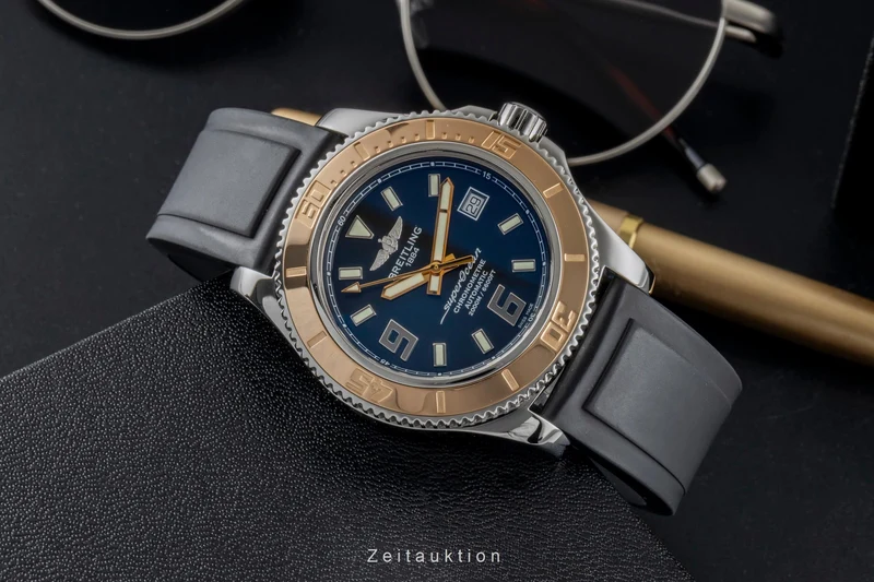 Breitling Superocean steel / gold automatic men's watch C1739112/BA77 [2601211]