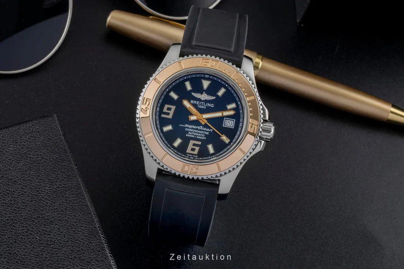 Breitling Superocean steel / gold automatic men's watch C1739112/BA77 [2601211]