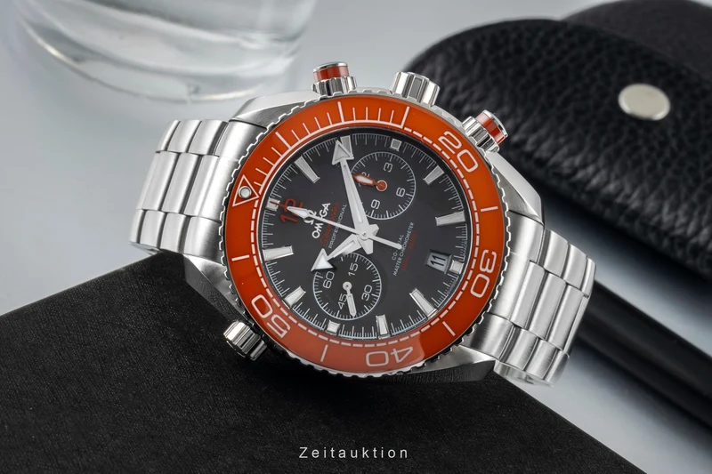 Omega Seamaster chronograph steel automatic men's watch 215.30.46.51.99.001 LP: 9900EUR [2601170]