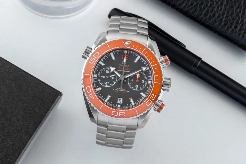 Omega Seamaster chronograph steel automatic men's watch 215.30.46.51.99.001 LP: 9900EUR [2601170]