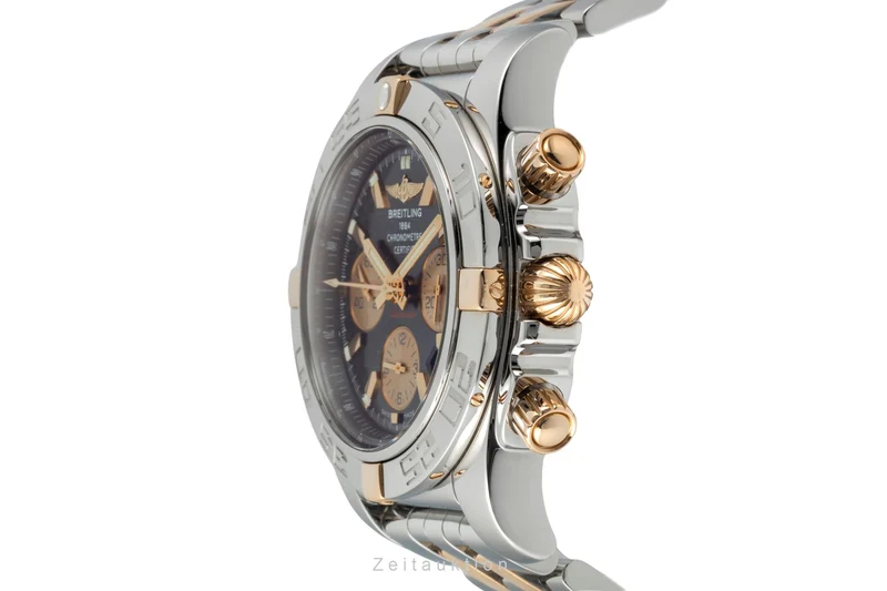 Breitling Chronomat 44 chronograph steel / gold automatic men's watch IB0110 [2600966]