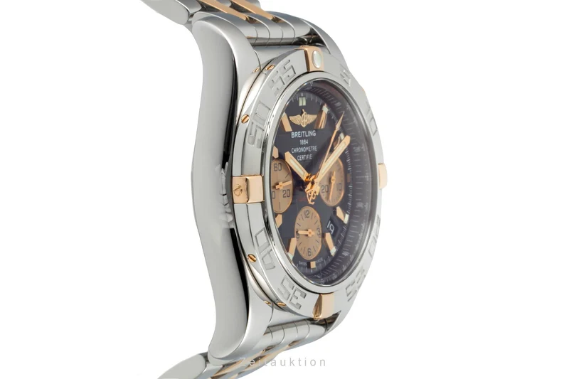 Breitling Chronomat 44 chronograph steel / gold automatic men's watch IB0110 [2600966]