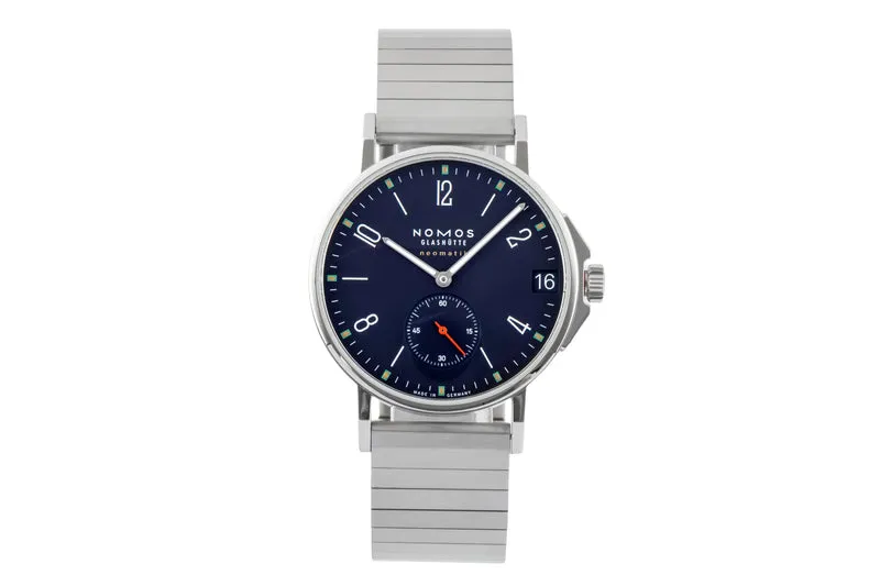 Nomos Ahoi steel automatic men's watch 528 LP: 4300EUR [2601259]