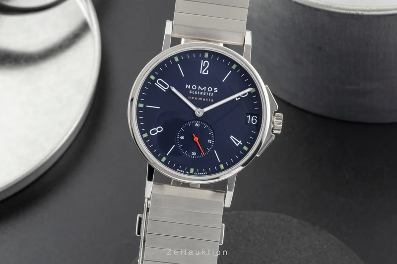 Nomos Ahoi steel automatic men's watch 528 LP: 4300EUR [2601259]