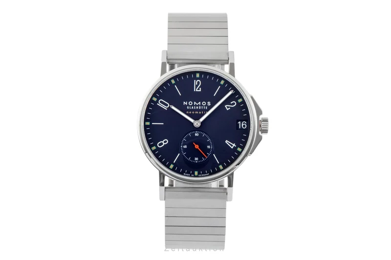 Nomos Ahoi steel automatic men's watch 528 LP: 4300EUR [2601259]