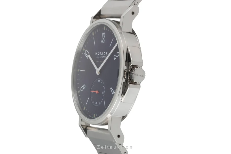 Nomos Ahoi steel automatic men's watch 528 LP: 4300EUR [2601259]