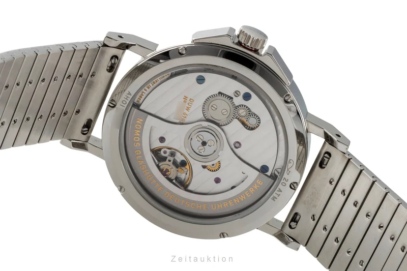 Nomos Ahoi steel automatic men's watch 528 LP: 4300EUR [2601259]
