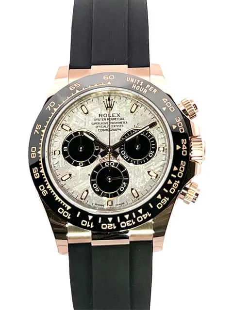 Rolex Daytona 116515LN Everose-Gold Meteorite Oysterflex
