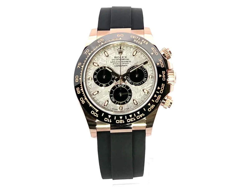 Rolex Daytona 116515LN Everose-Gold Meteorite Oysterflex
