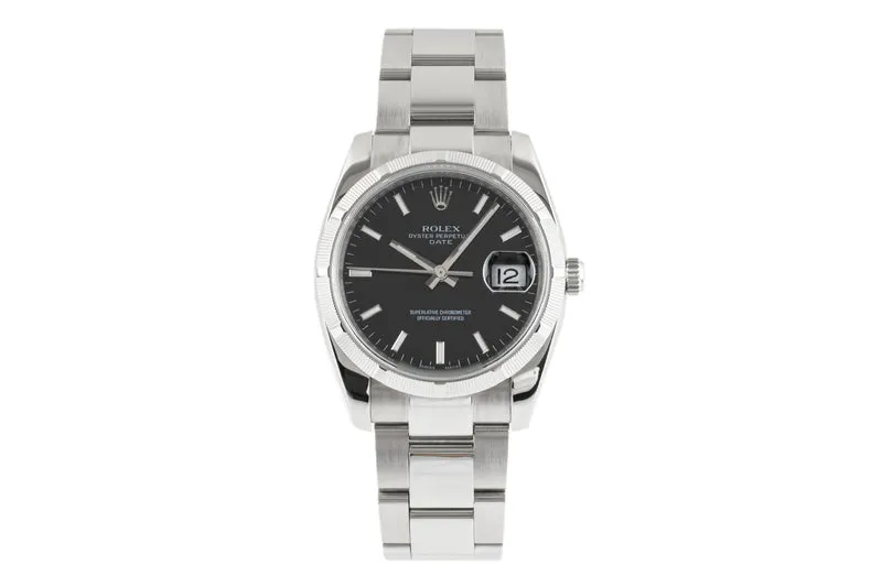 Rolex Date steel automatic men's watch 115210 [2301344]