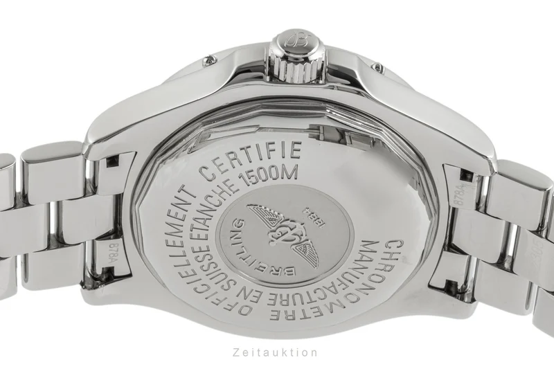 Breitling Superocean steel automatic men's watch A17360 LP: 5450EUR [2301328]