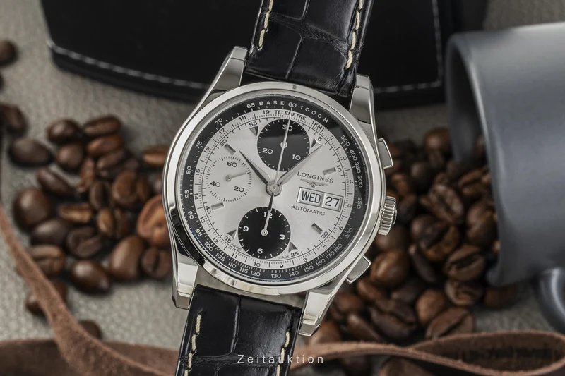 Longines Heritage chronograph steel automatic men's watch L2.747.4 [2301298]