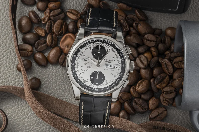 Longines Heritage chronograph steel automatic men's watch L2.747.4 [2301298]