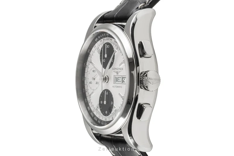 Longines Heritage chronograph steel automatic men's watch L2.747.4 [2301298]